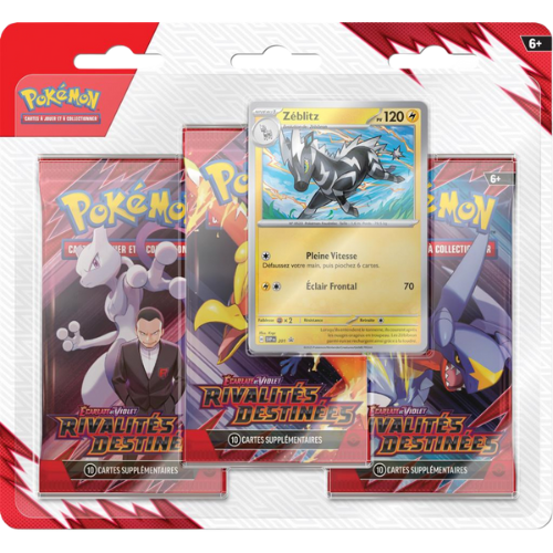 Pokémon Tripack : Rivalités Destinées - Zéblitz
