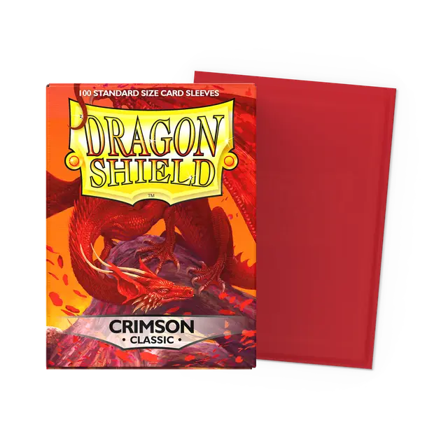 Protège-Cartes Dragon Shield - Classic Crimson (x100)