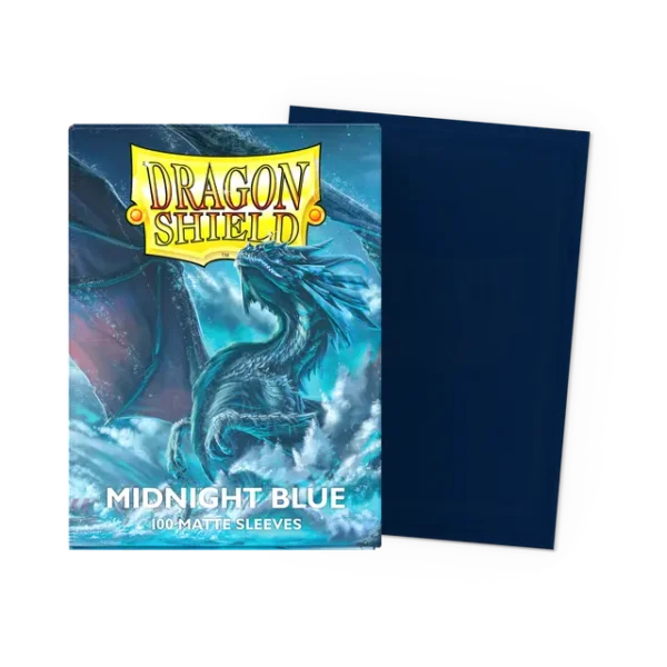 Protège-Cartes Dragon Shield - Matte Midnight Blue (x100)