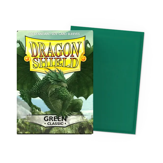 Protège-Cartes Dragon Shield - Green Classic (x100)