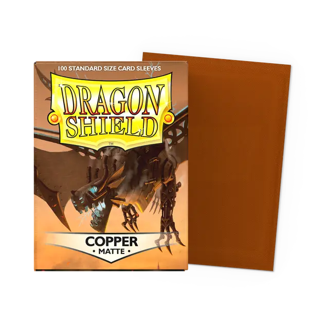 Protège-Cartes Dragon Shield - Matte Copper (x100)