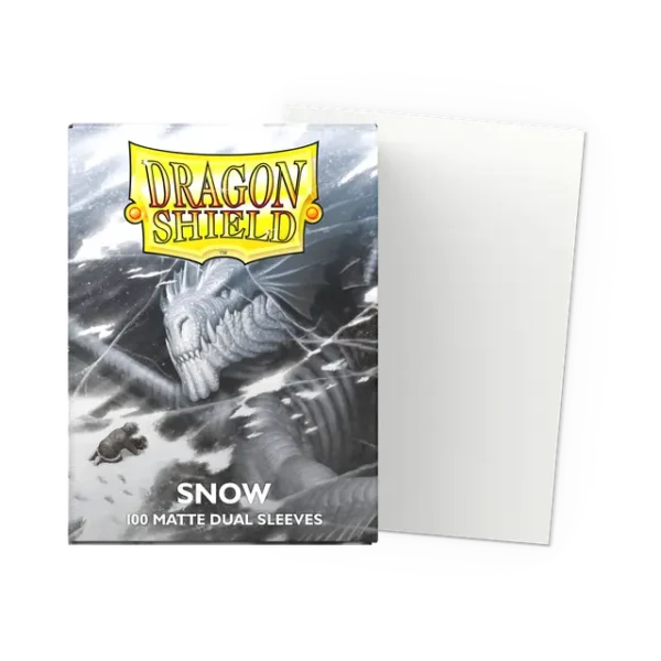 Protège-Cartes Dragon Shield - Matte Dual Snow (x100)