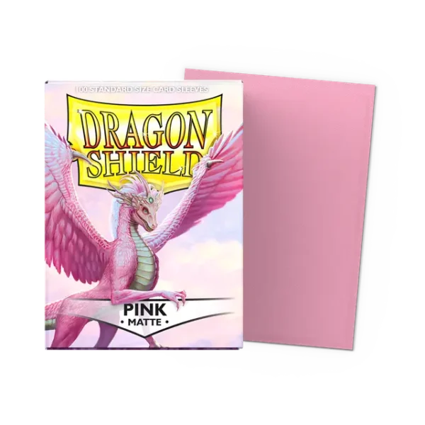 Protège-Cartes Dragon Shield - Matte Pink (x100)