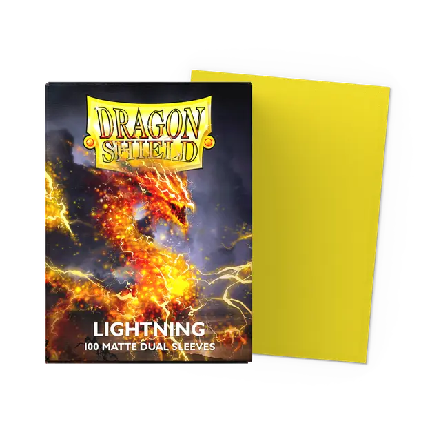 Protège-Cartes Dragon Shield - Matte Dual Lightning (x100)