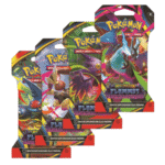 Pokémon JCC : Booster de 10 cartes - Flammes Fantasmagoriques