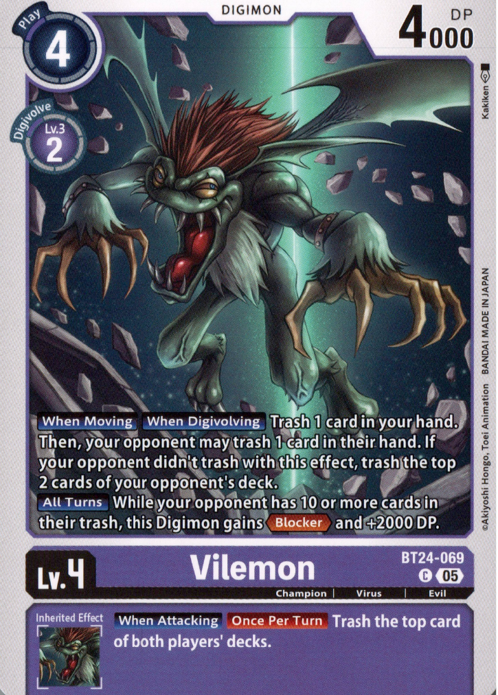 Digimon - Vilemon (BT24-069)