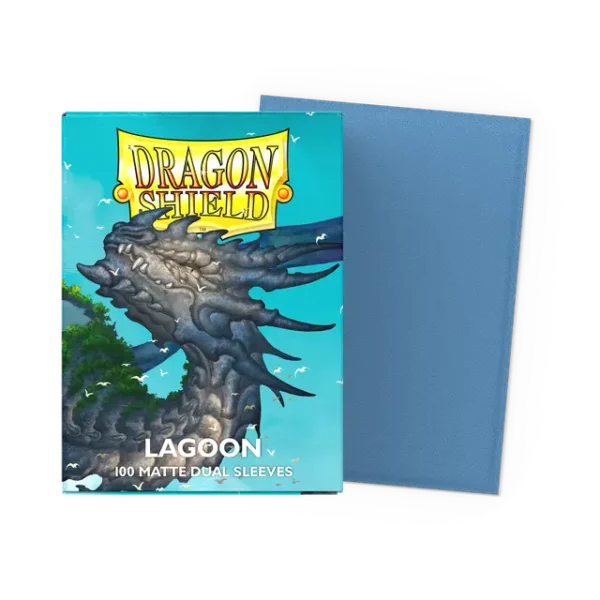 Protège-Cartes Dragon Shield - Dual Matte Lagoon (x100)