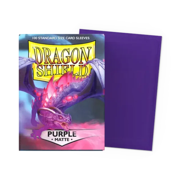Protège-Cartes Dragon Shield - Matte Purple (x100)