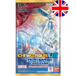 This set features all 13 Royal Knights Digimon, including fan-favorites such as Omnimon and Alphamon. Unlike previous builds, this lineup enables players to construct 13 different decks, each centered around a different Royal Knight.