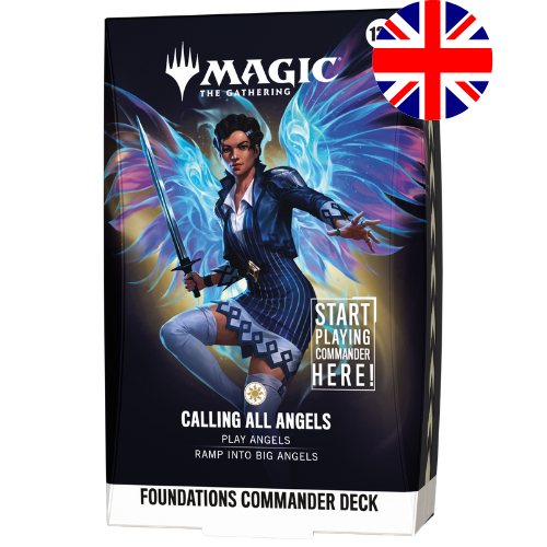 Fondation MTG 2026 (1) Magic: The Gathering : Deck Commander : Fondation - Calling All Angels