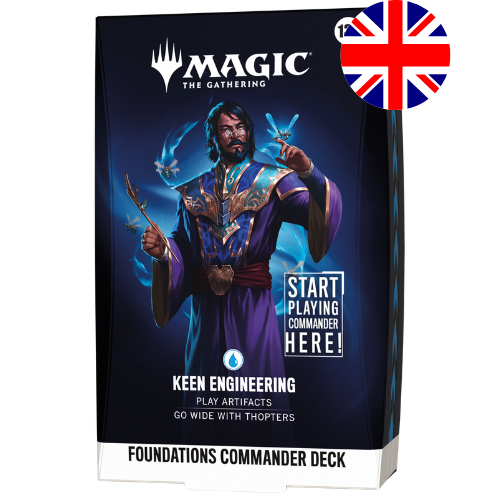 Fondation MTG 2026 (4) Magic: The Gathering : Deck Commander : Fondation - Keen Engineering