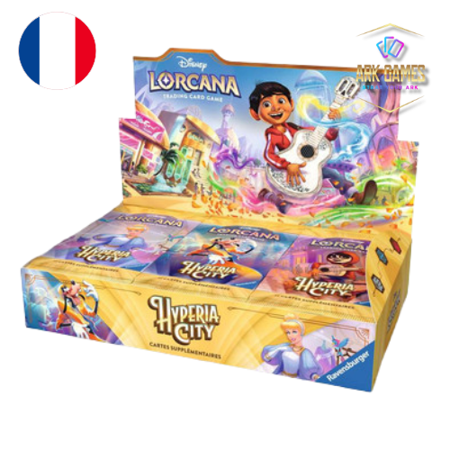 Lorcana - Display de 24 Boosters : Hyperia City (Set 14)