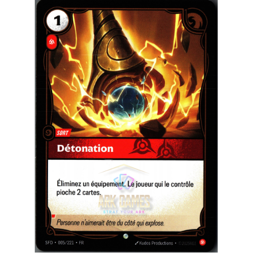 Détonation (SFD - 005/221 - FR)