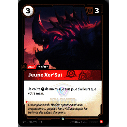 Jeune Xer'Sai (SFD - 010/221 - FR)