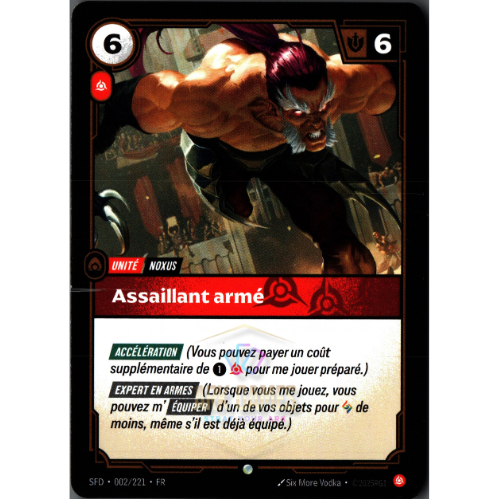 Assaillant Armé (SFD - 002/221 - FR)