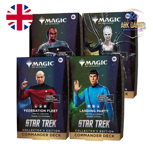 MTG Star Trek (15) Magic: The Gathering : Deck Commander Collector's : Star Trek - Deck Set